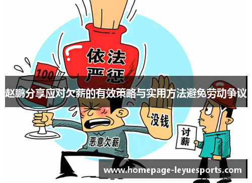 赵鹏分享应对欠薪的有效策略与实用方法避免劳动争议 赵鹏分享应对欠薪的有效策略与实用方法避免劳动争议