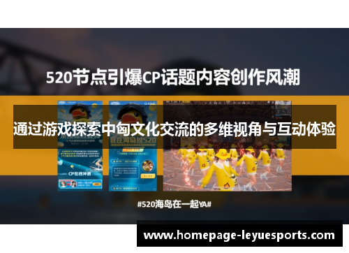 通过游戏探索中匈文化交流的多维视角与互动体验 通过游戏探索中匈文化交流的多维视角与互动体验
