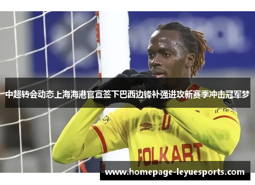 中超转会动态上海海港官宣签下巴西边锋补强进攻新赛季冲击冠军梦